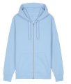 Heren Hooded Stanley Stella Cultivator 2.0 Full Zip Blue Soul